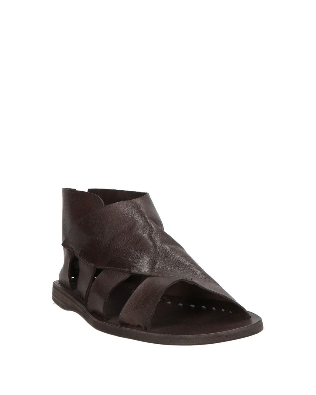 Officine Creative Brown Dark Sandals Leather