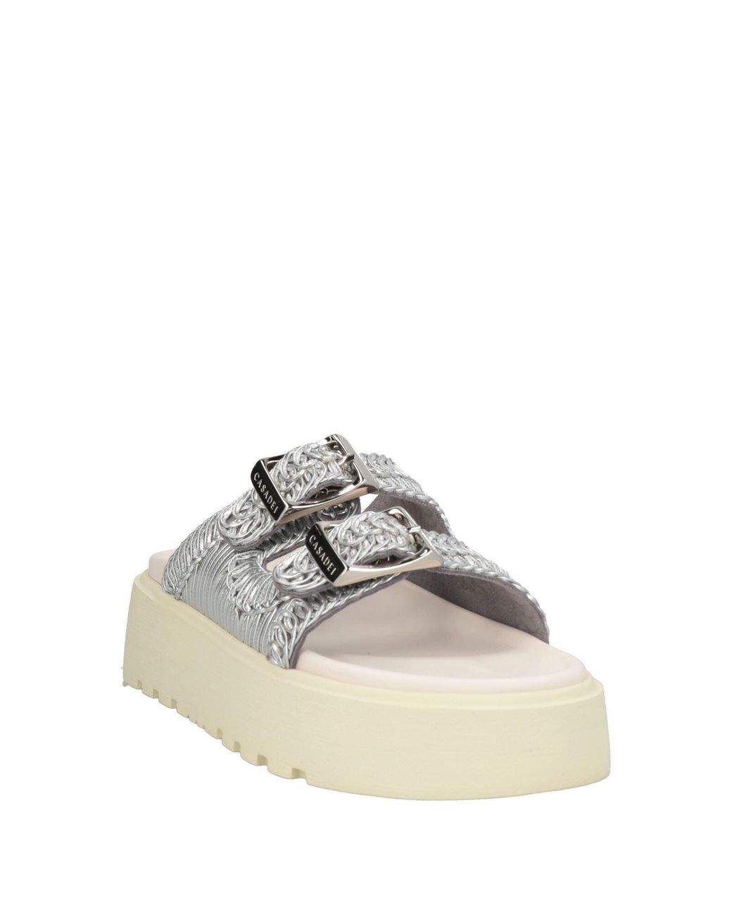 Casadei White Sandals
