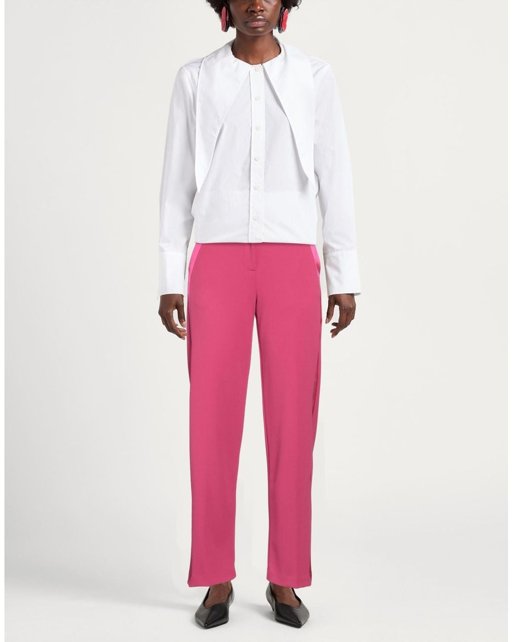 ViCOLO Pink Pants Polyester, Elastane