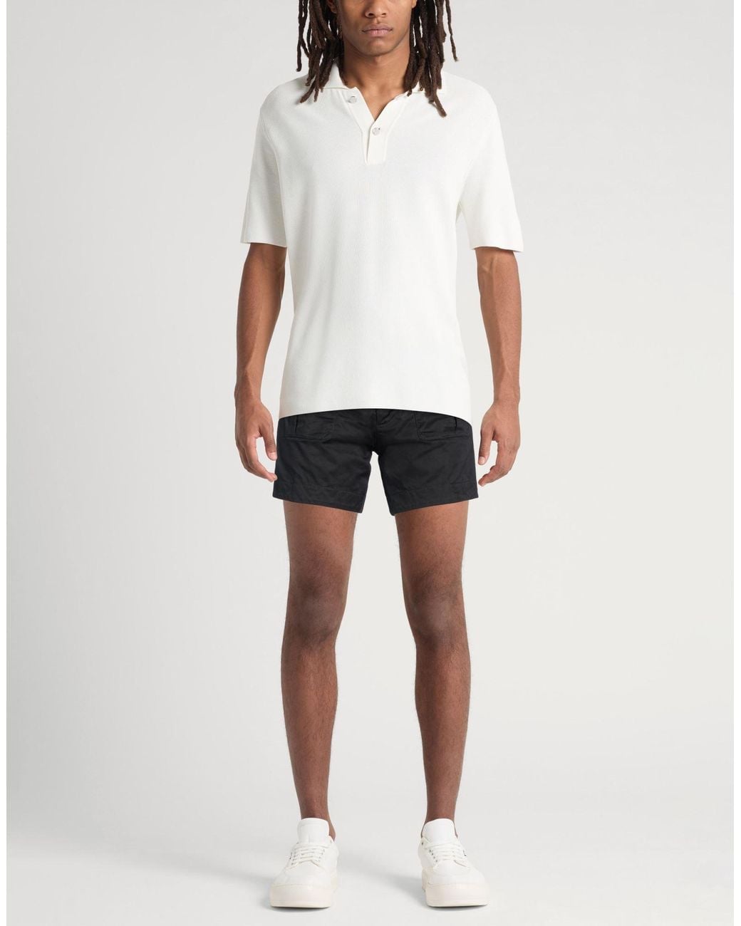 DSquared² Black Shorts & Bermuda Shorts for men