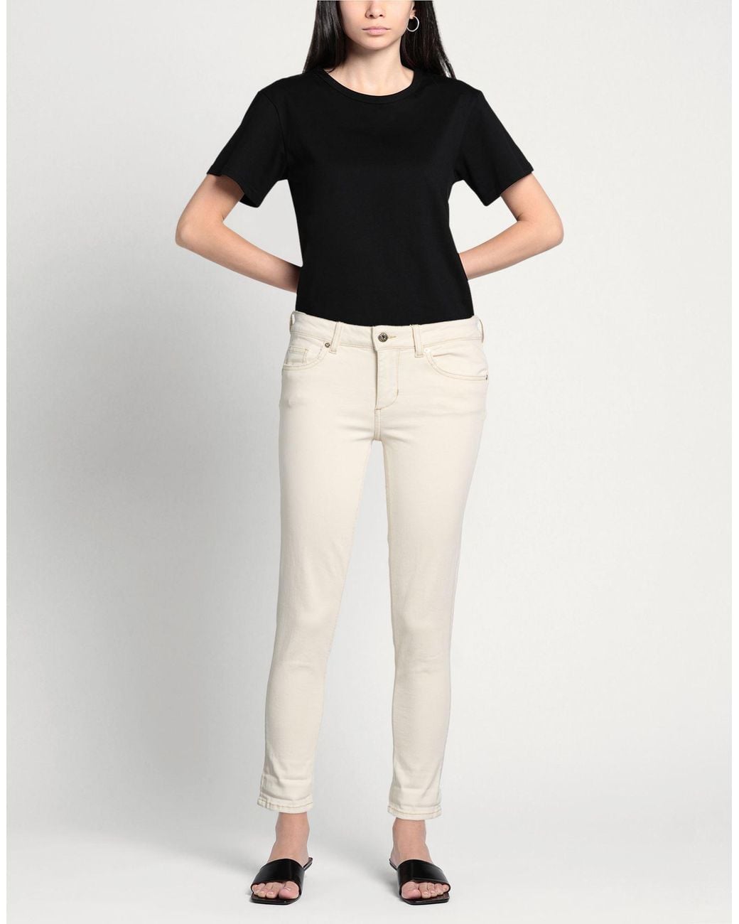 Liu Jo Natural Better Denim Jeans Cotton, Elastane