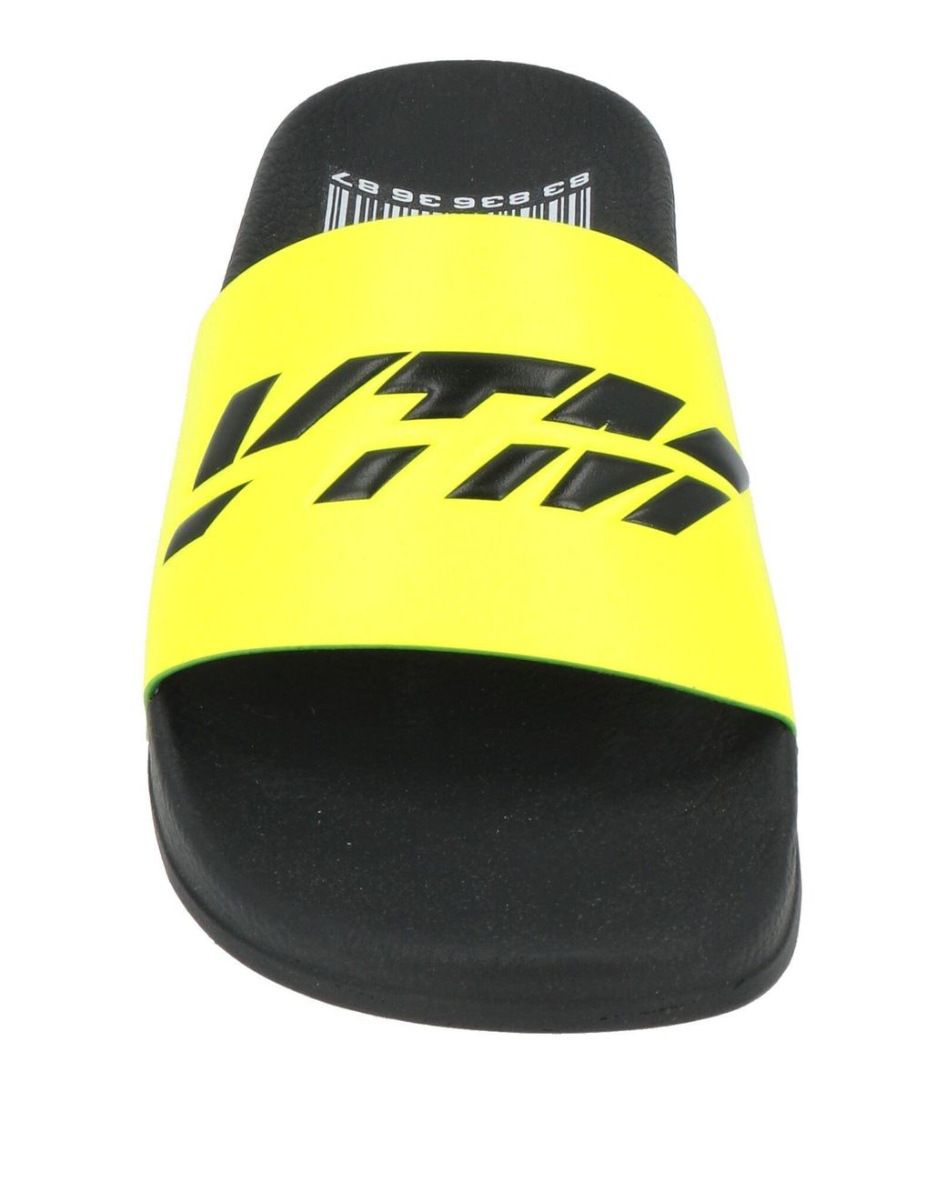 VTMNTS Yellow Lime Sandals Leather