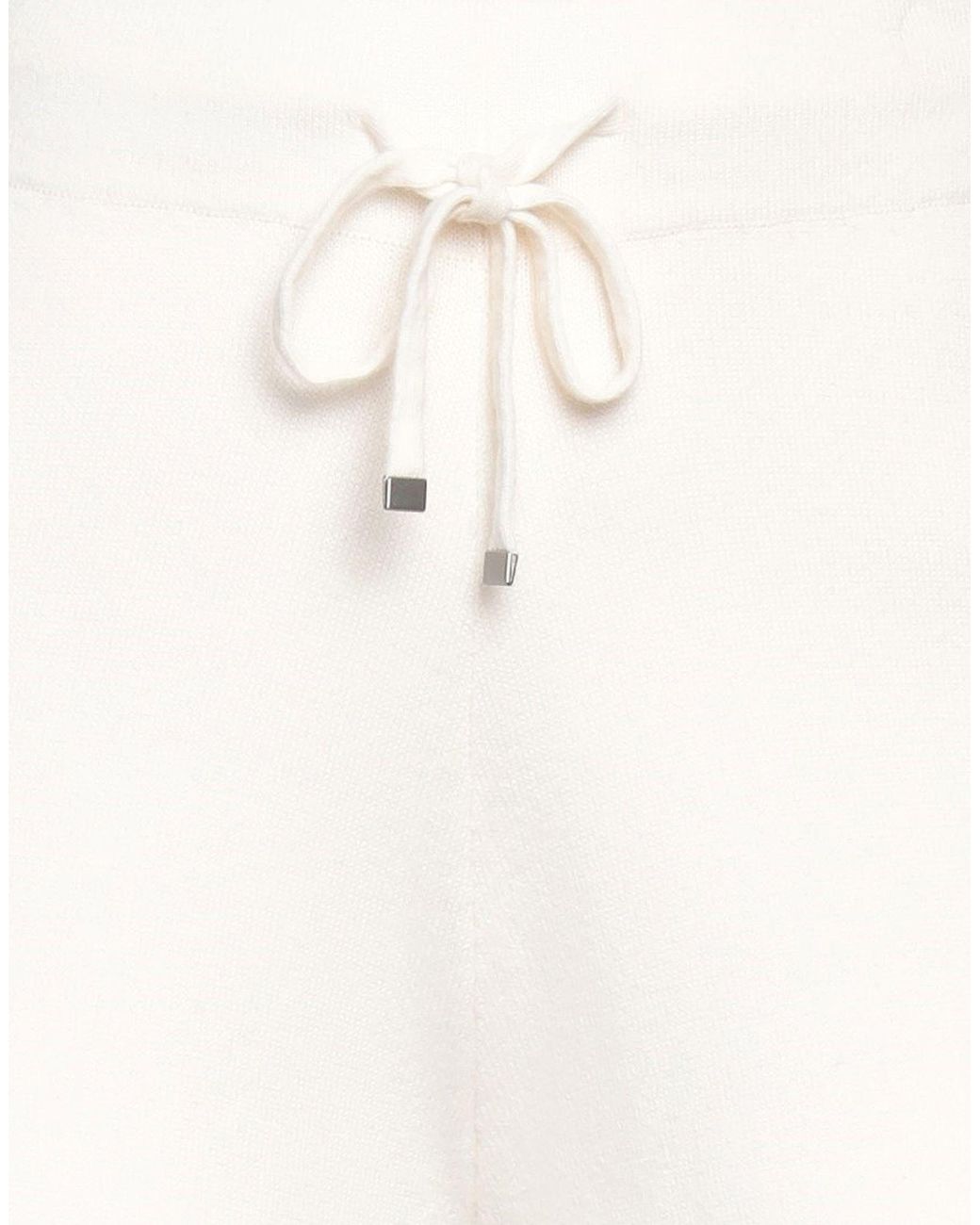Eleventy White Pants Cashmere