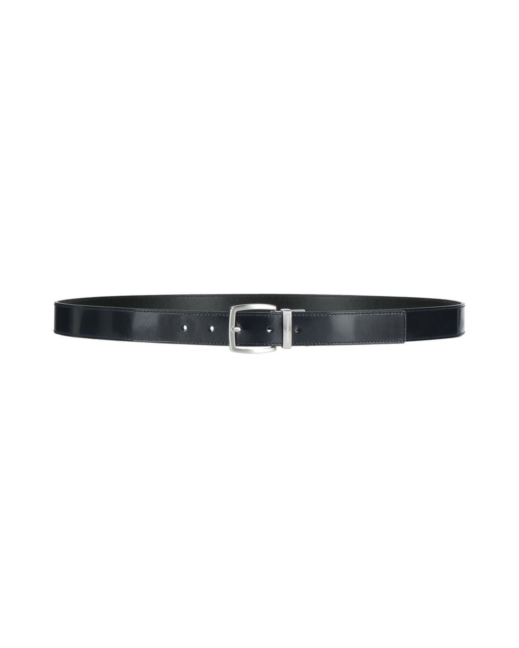 Emporio Armani White Belt Calfskin for men
