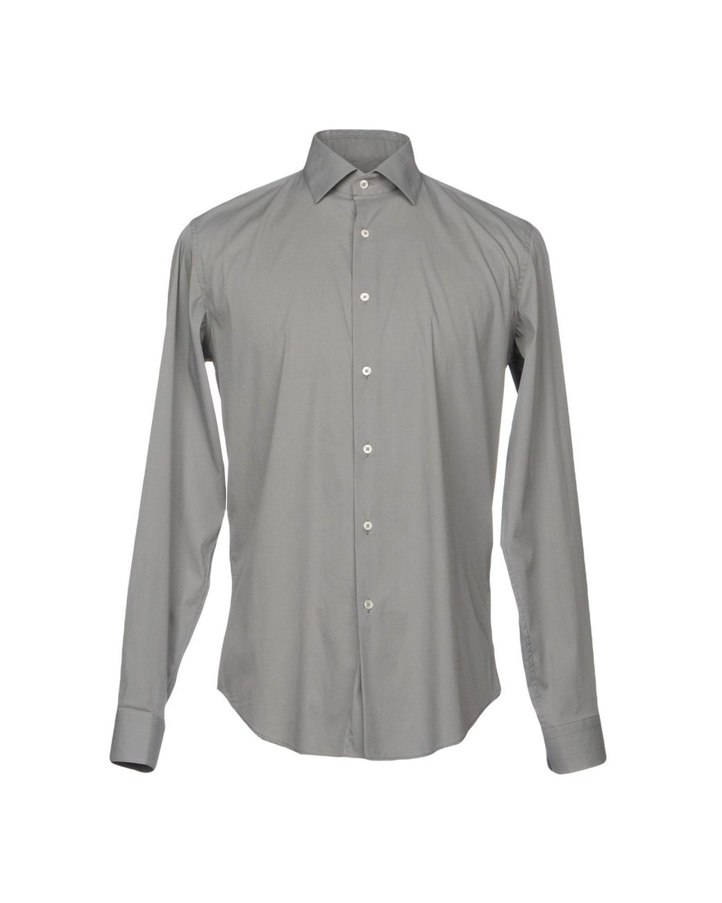 Robert Friedman Cotton Shirt in Grey (Gray) for Men - Lyst