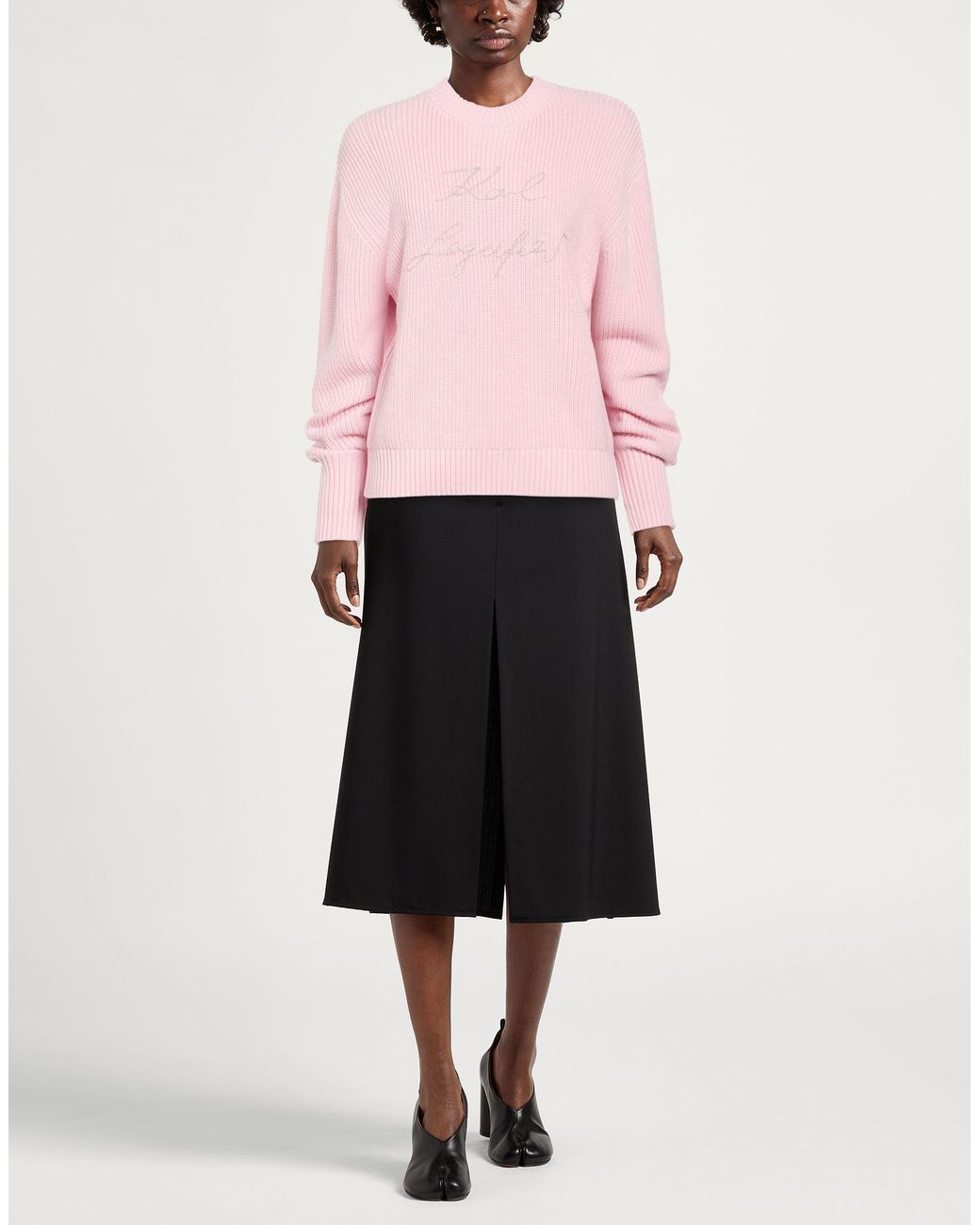 Karl Lagerfeld Pink Sweaters