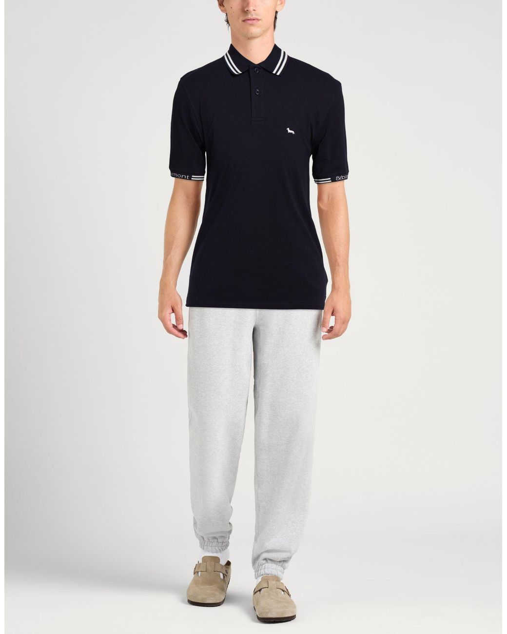 Harmont & Blaine Blue Polo Shirt for men