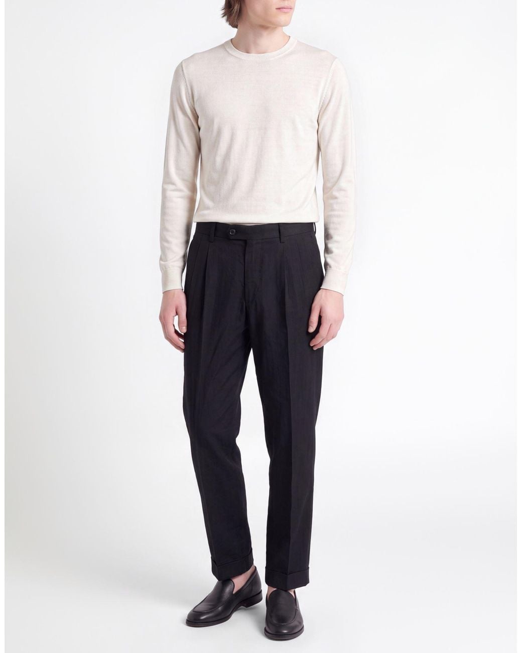 Pantalone di Barena in Black da Uomo