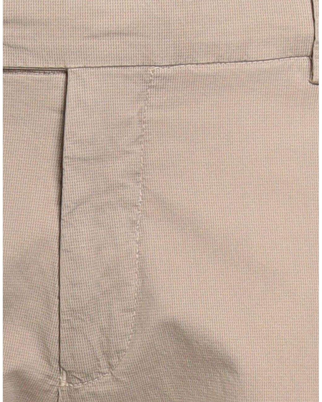 Berwich Gray Pants Cotton, Elastane for men