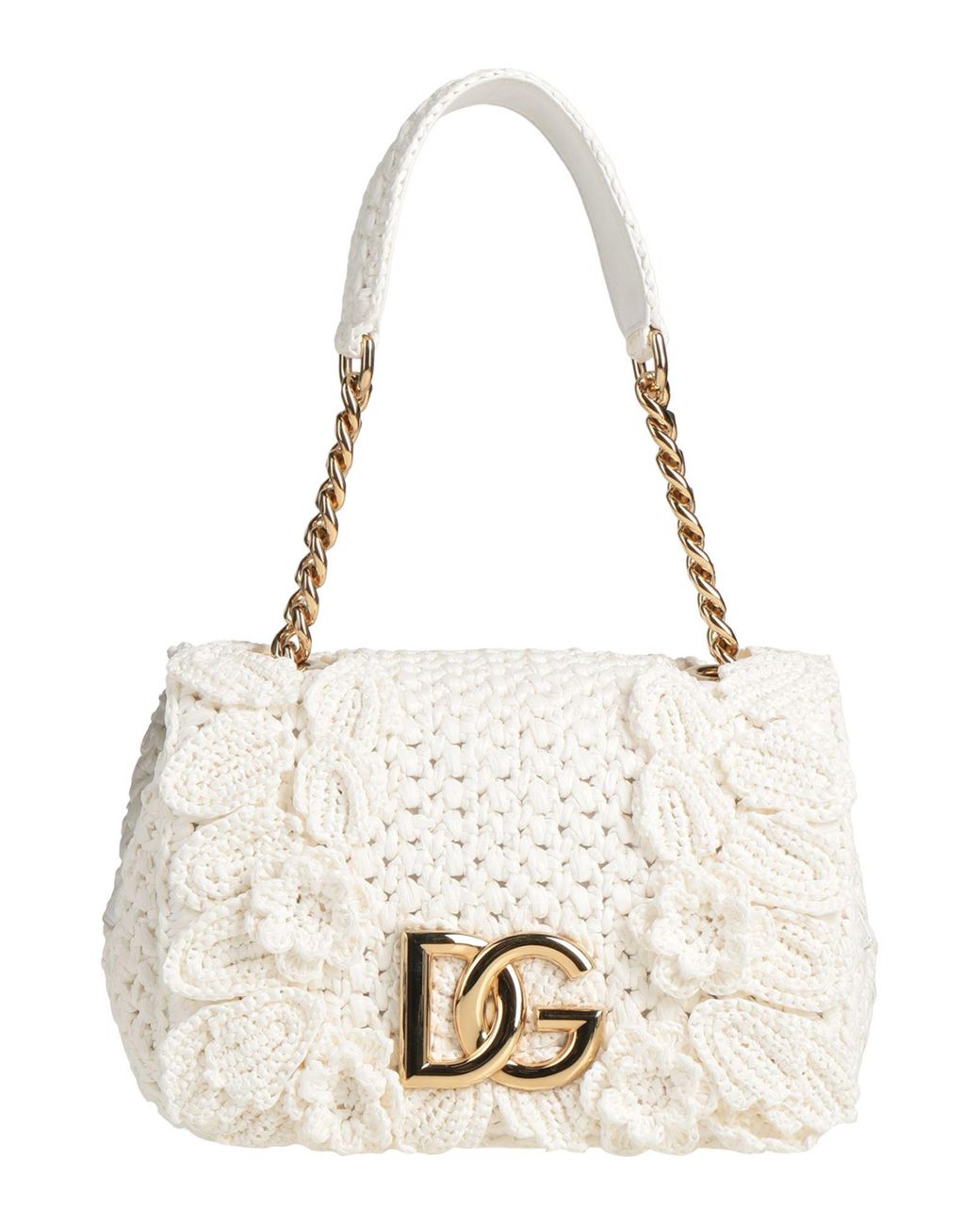 DOLCE & GABBANA: handbag for women - White | Dolce & Gabbana handbag  BB6002A1001 online at GIGLIO.COM
