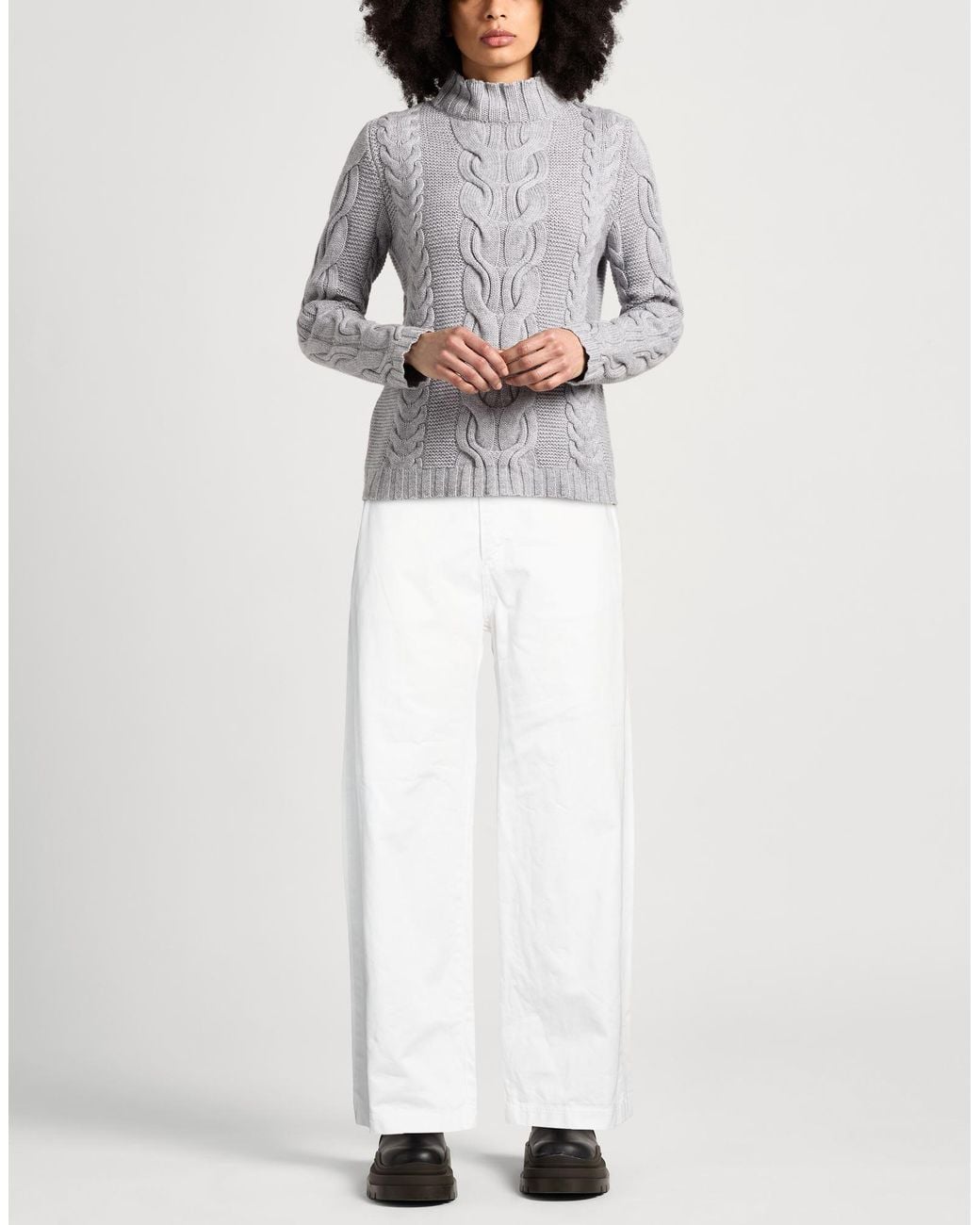 Souvenir Clubbing White Pants Cotton