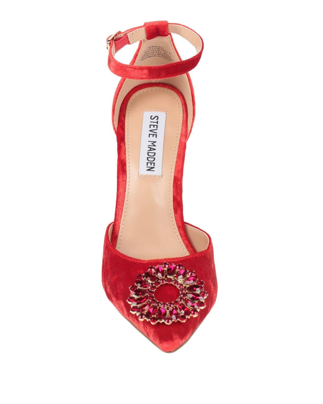 Steve madden hot sale red pump