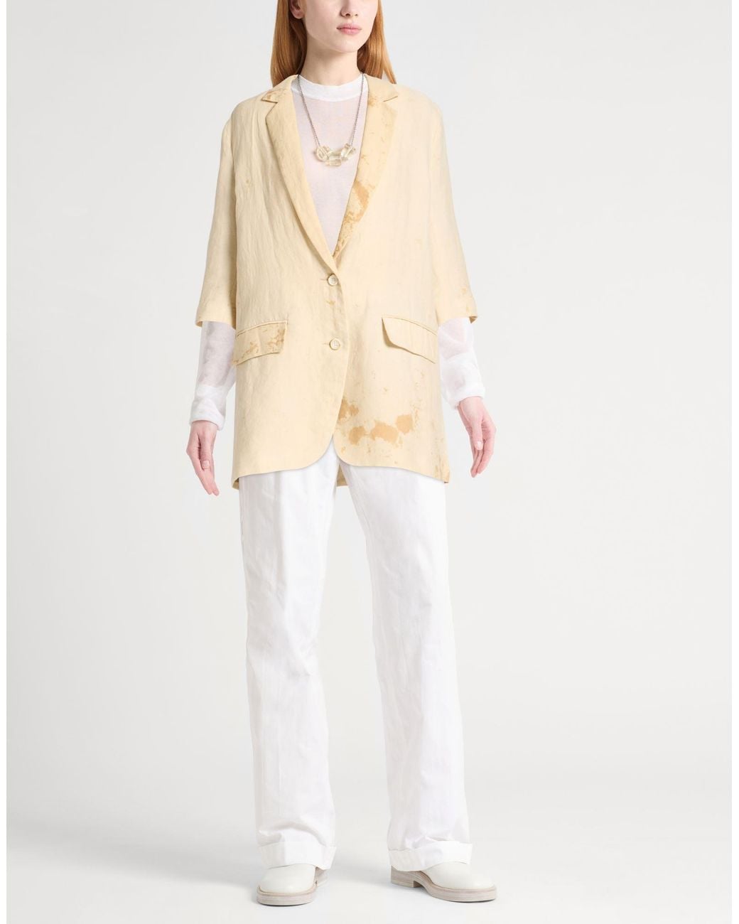 Uma Wang Natural Blazer