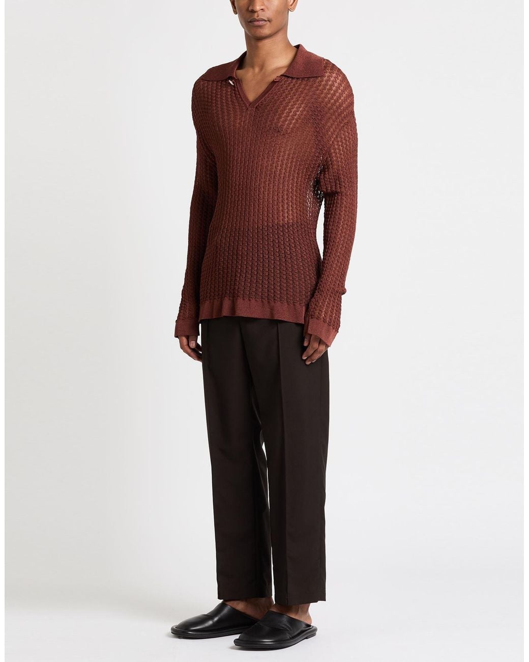 Pullover Bonsai de hombre de color Purple