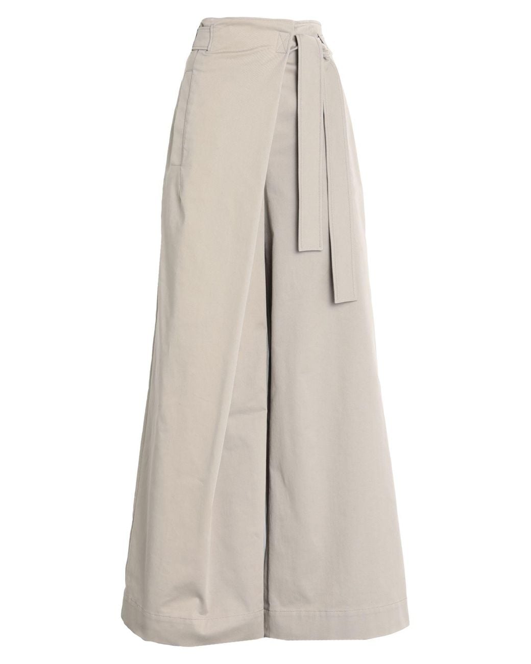 Alberta Ferretti White Pants Cotton, Elastane