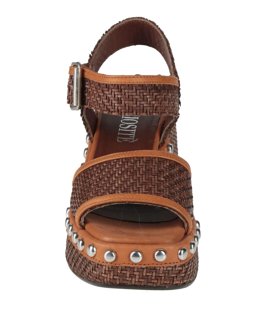 CURIOSITÉ Brown Sandals Leather