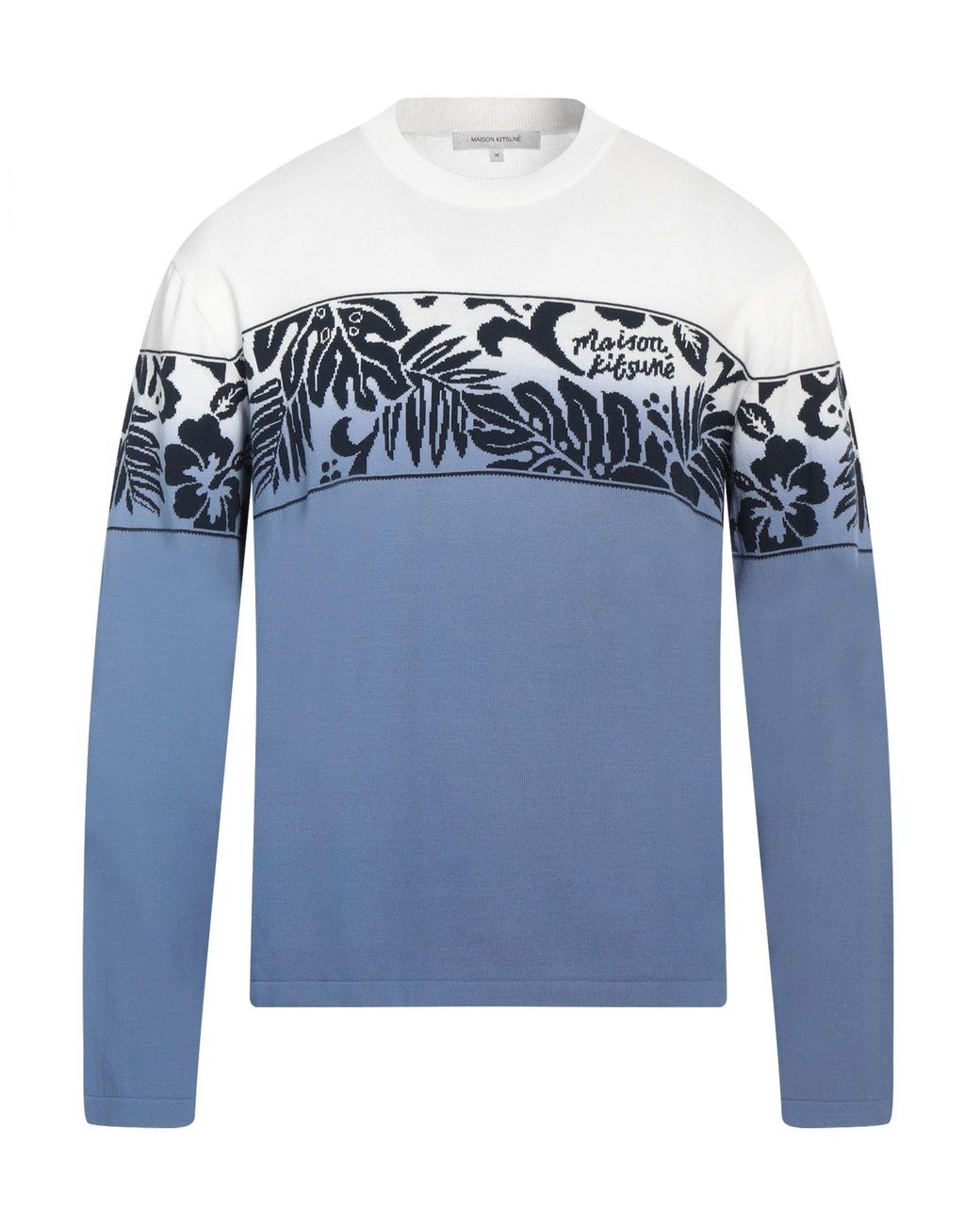 Pullover Maison Kitsuné de hombre de color Blue