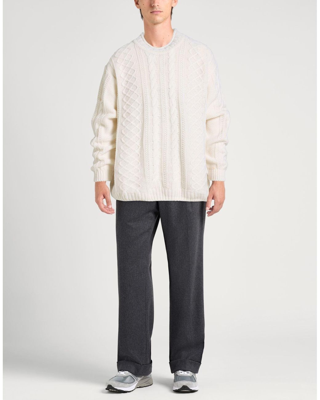 C P Company White Jumper for men