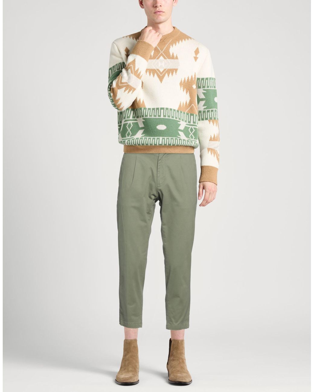 AT.P.CO Green Trouser for men