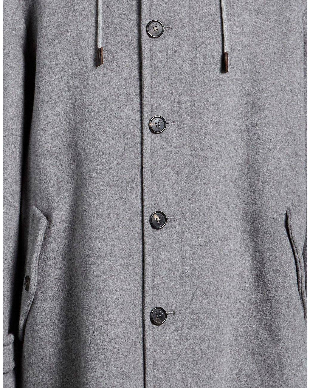 Montedoro Gray Coat for men