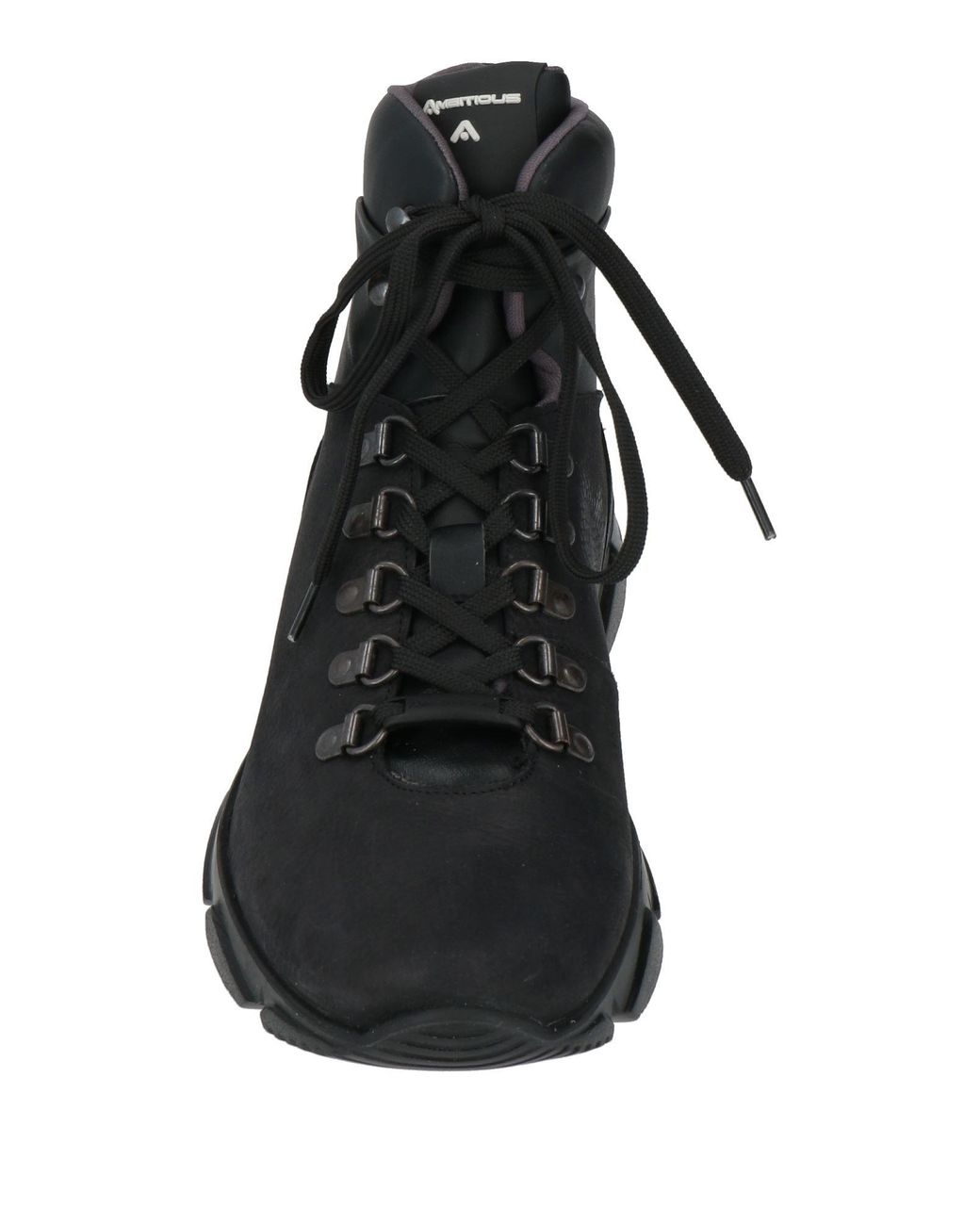 Ambitious Black Ankle Boots Leather for men