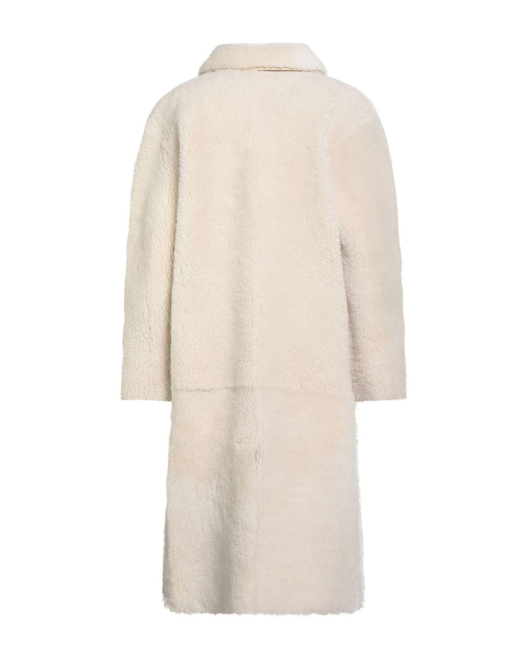 Sandro Natural Shearling & Teddy