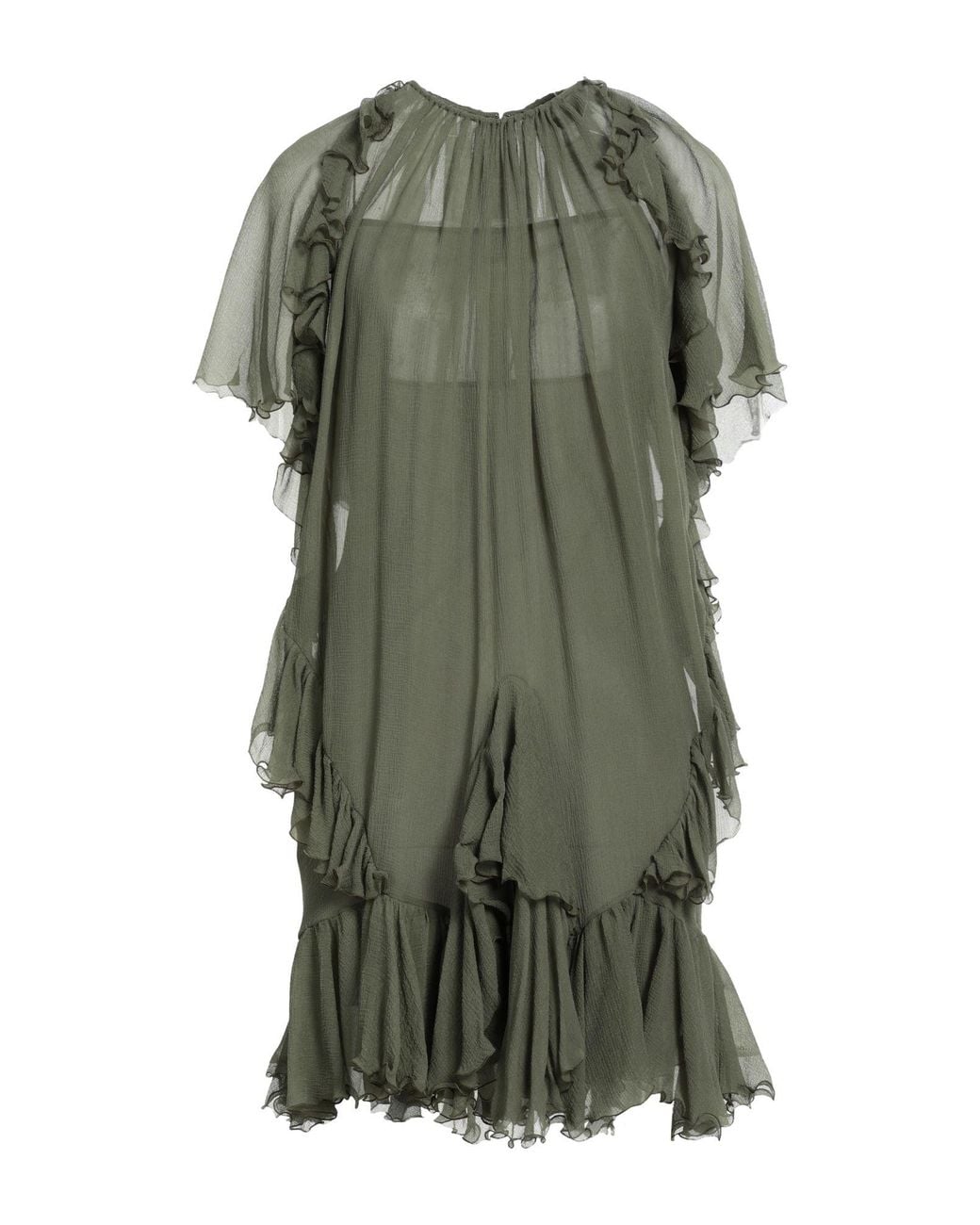 DSquared² Green Mini Dress