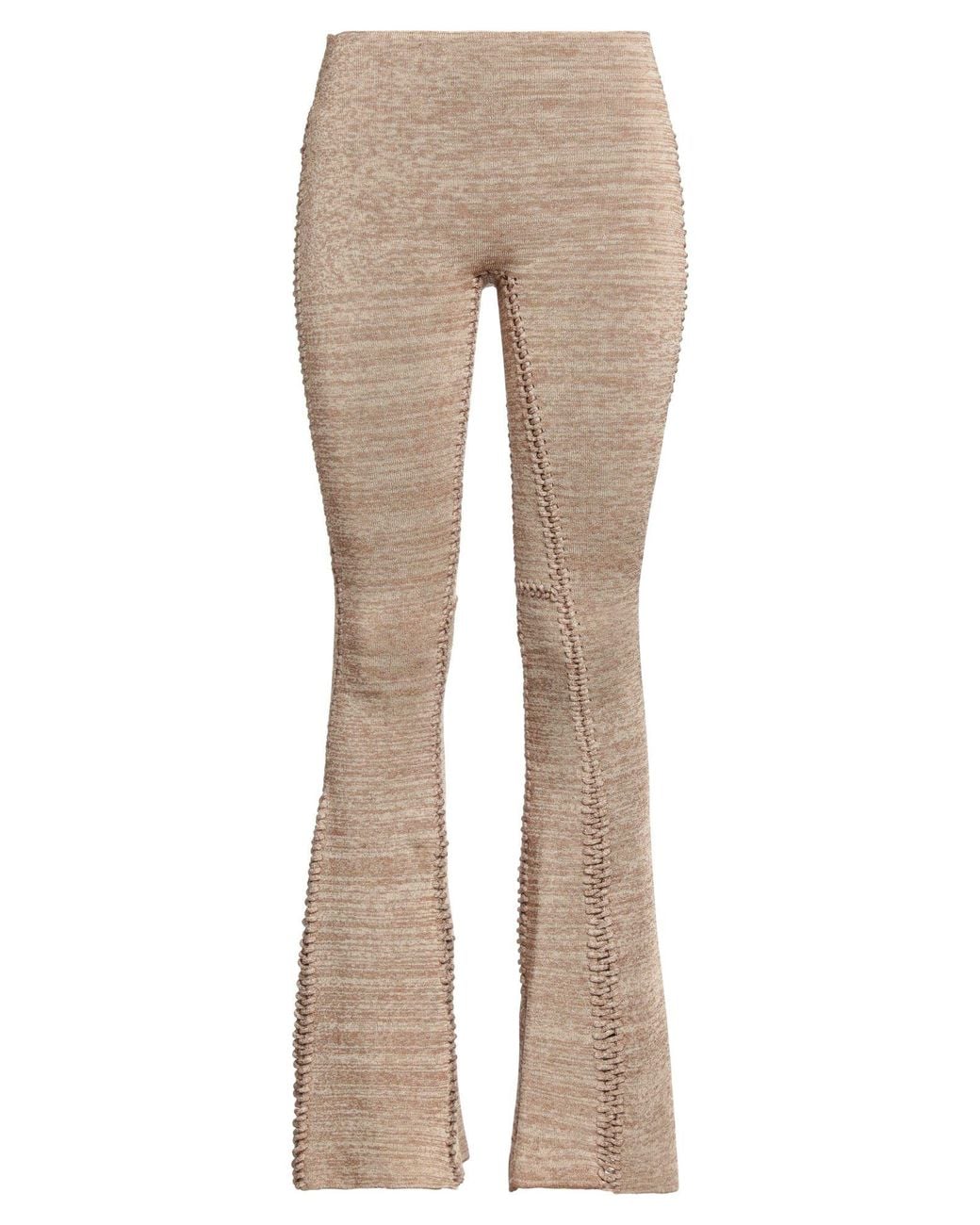Isa Boulder Gray Pants Rayon, Elastane