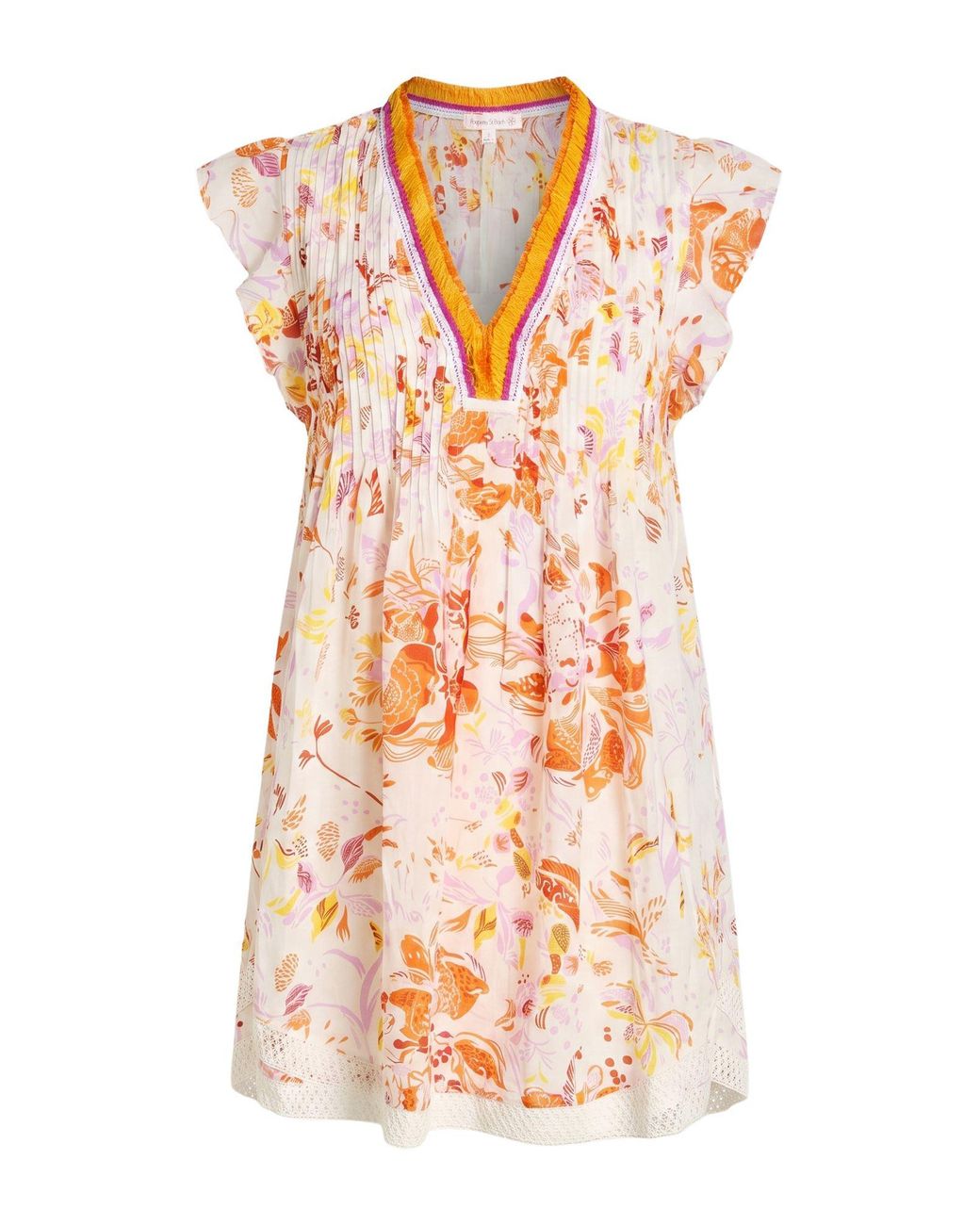 Poupette White Mini Dress Viscose