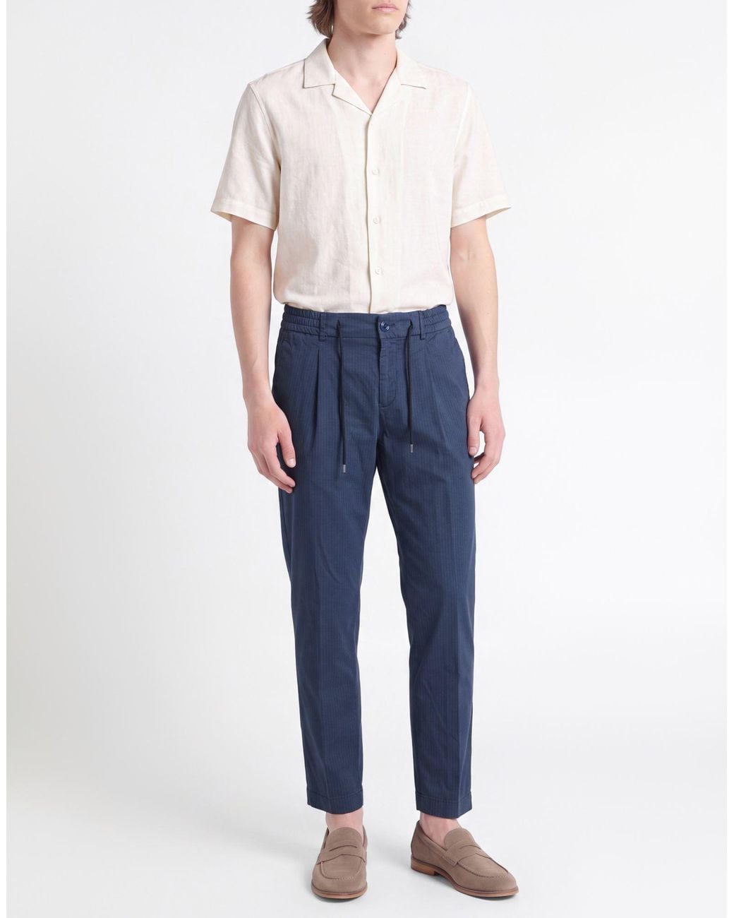 Camouflage AR and J. Blue Midnight Pants Cotton, Elastane for men