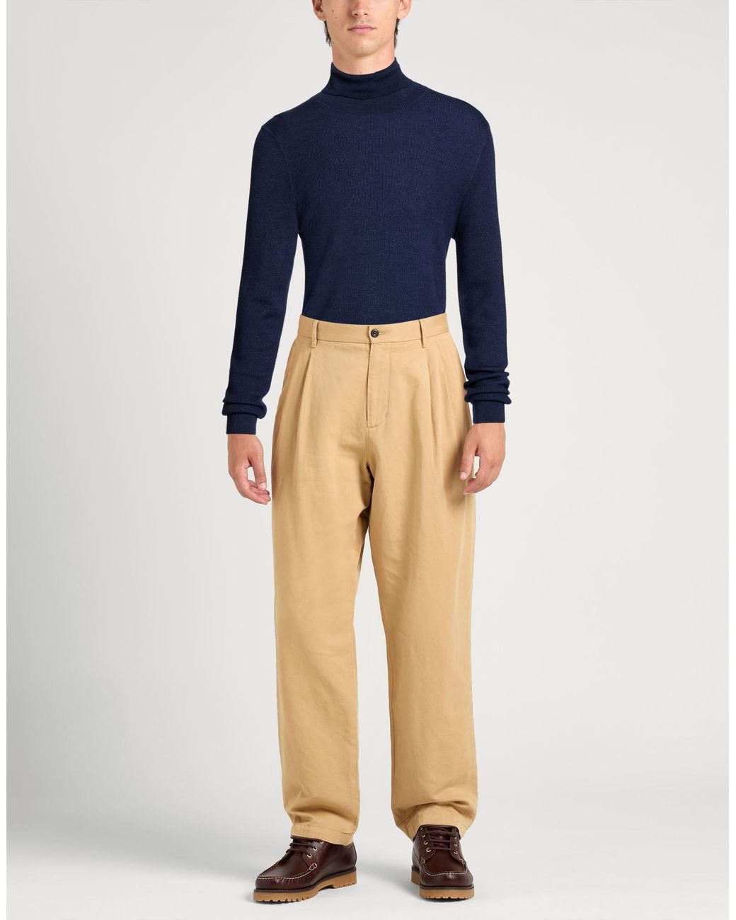 Gran Sasso Blue Turtleneck for men
