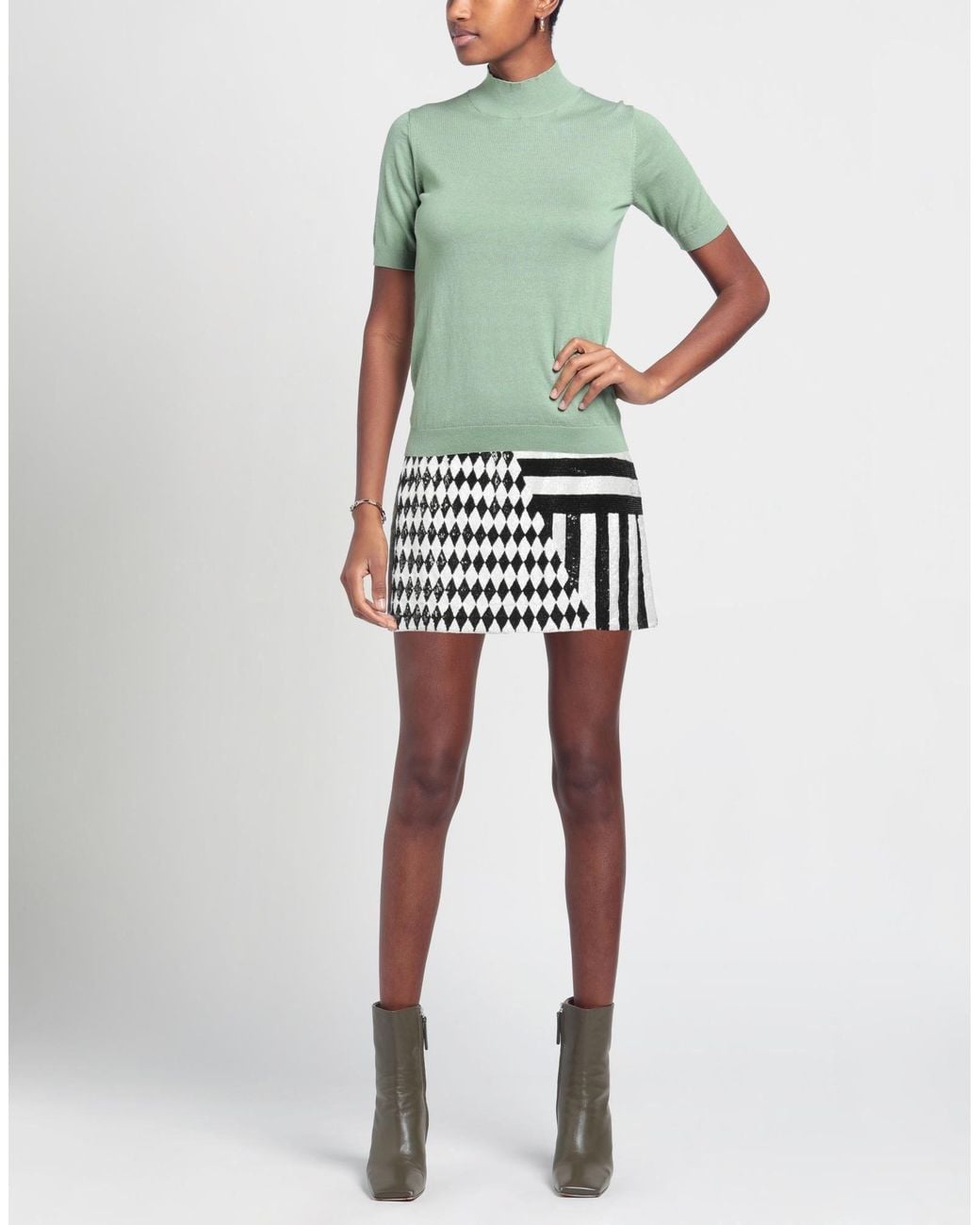 Dolce & Gabbana Black Mini Skirt