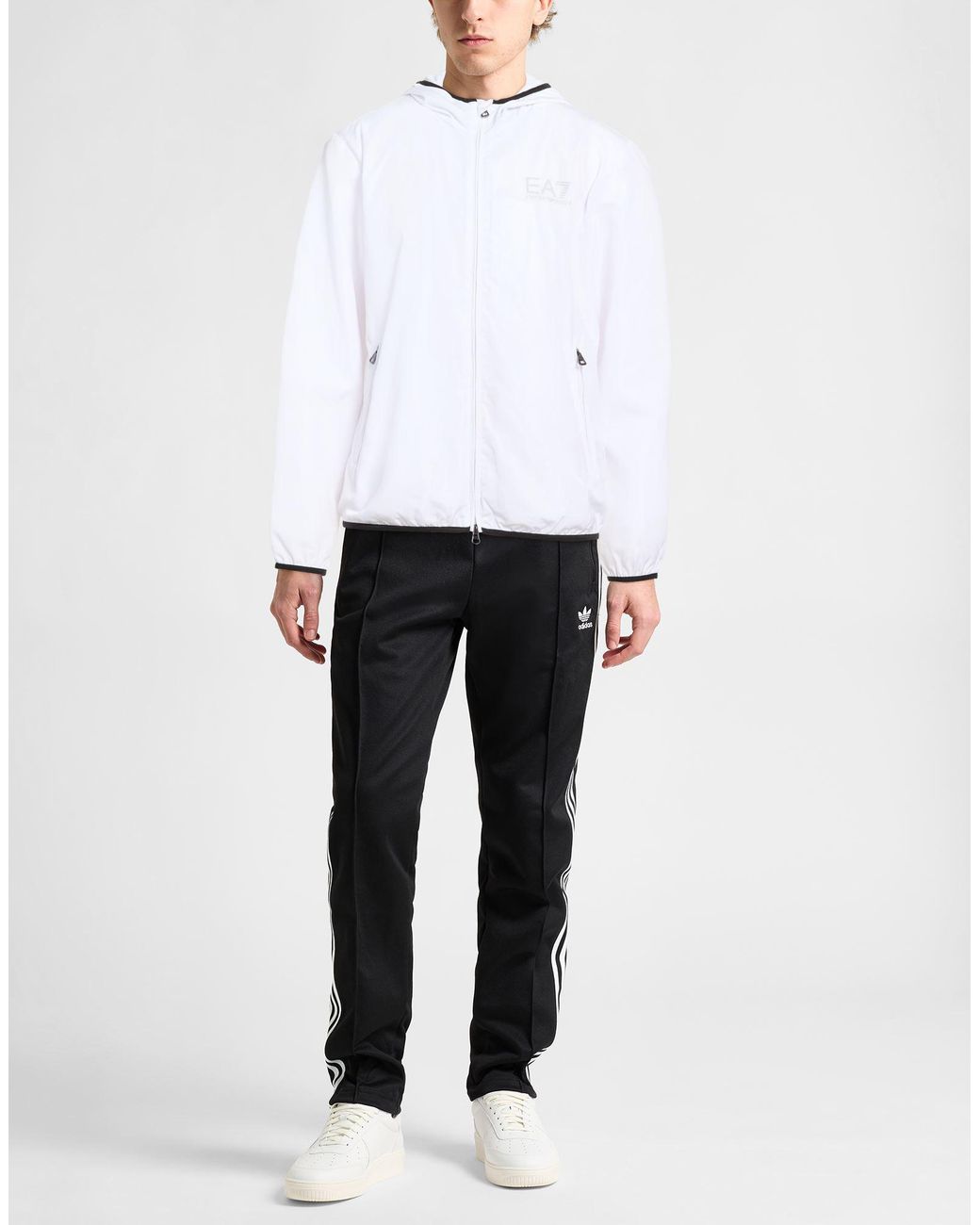EA7 White Jacket for men