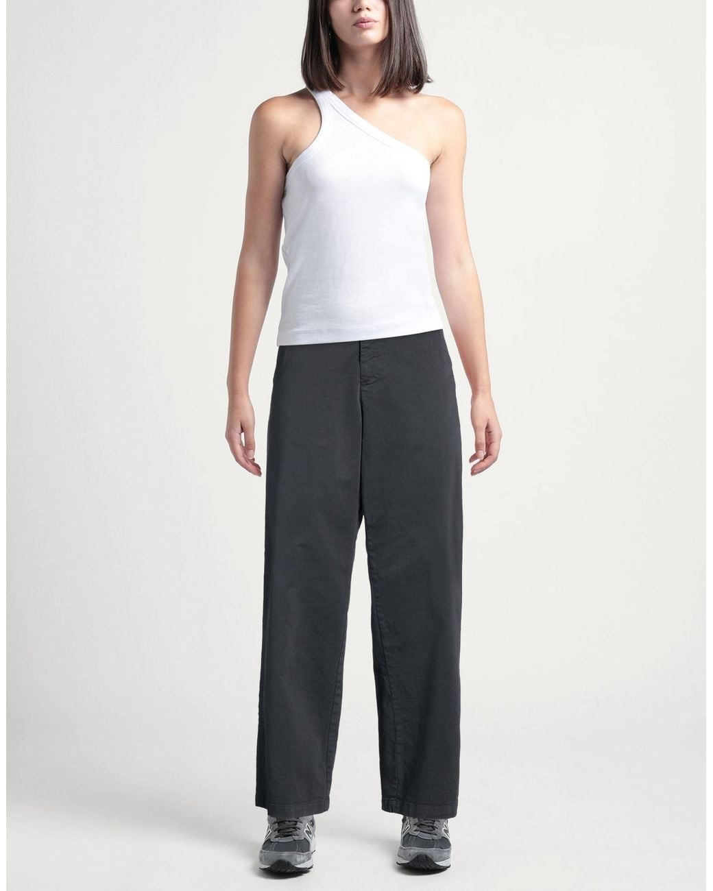 Barena Blue Pants Cotton, Elastane