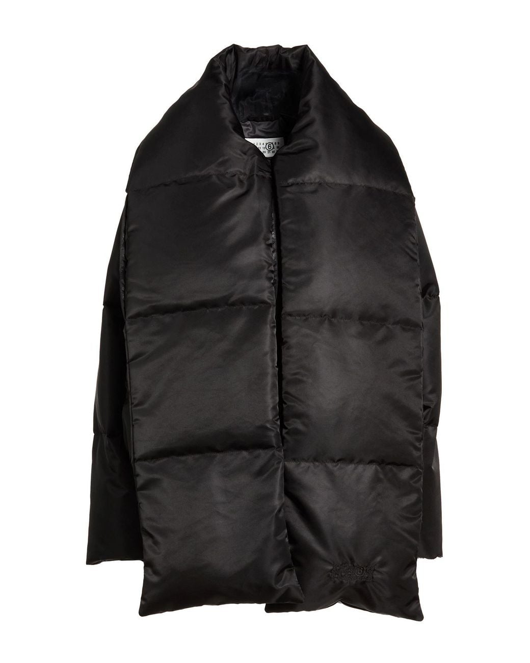 MM6 by Maison Margiela Black Puffer Polyamide
