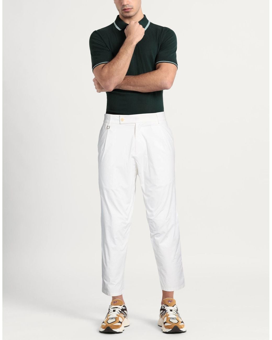GOLDEN CRAFT 1957 White Trouser for men