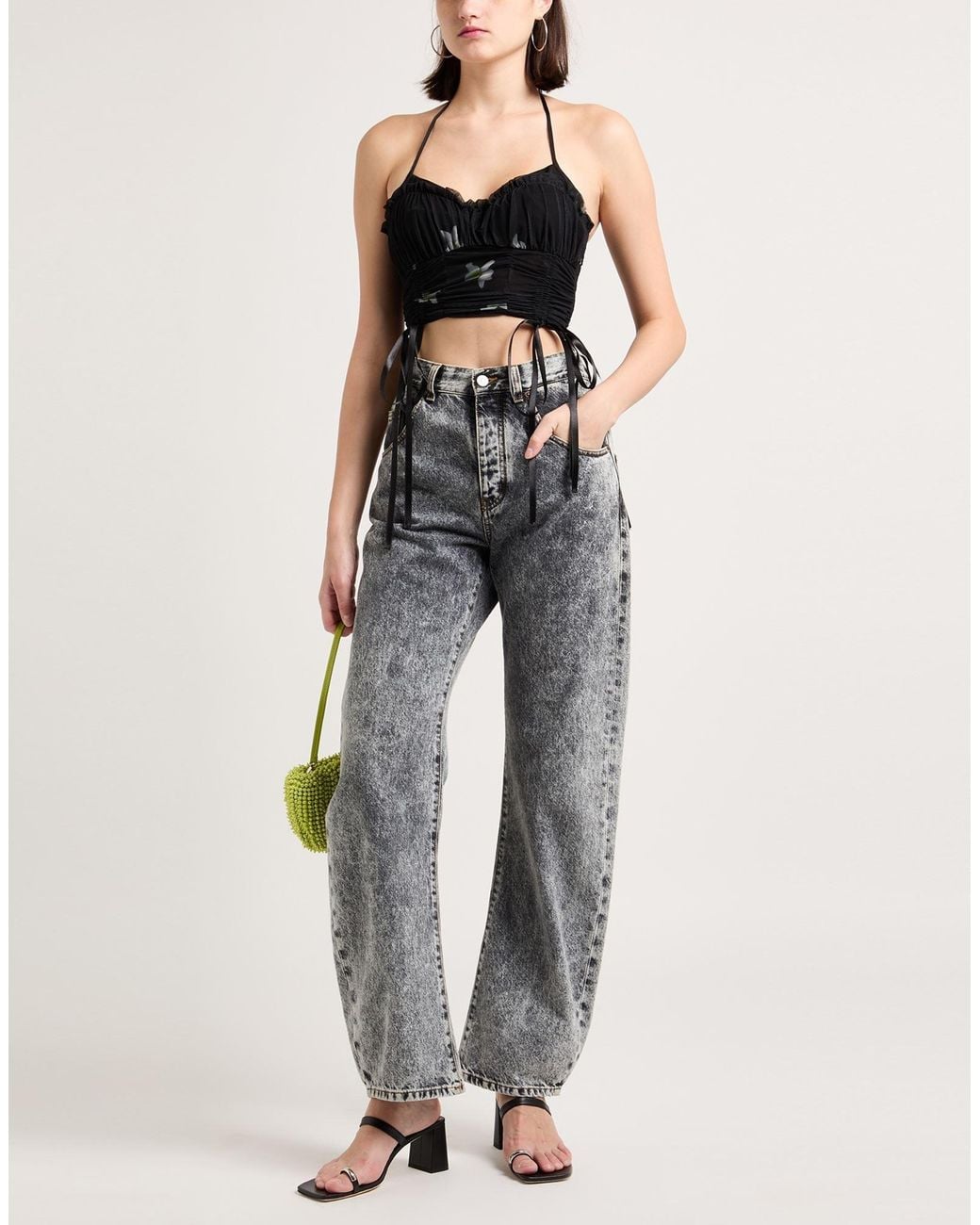 Pinko Black Top Polyamide, Elastane