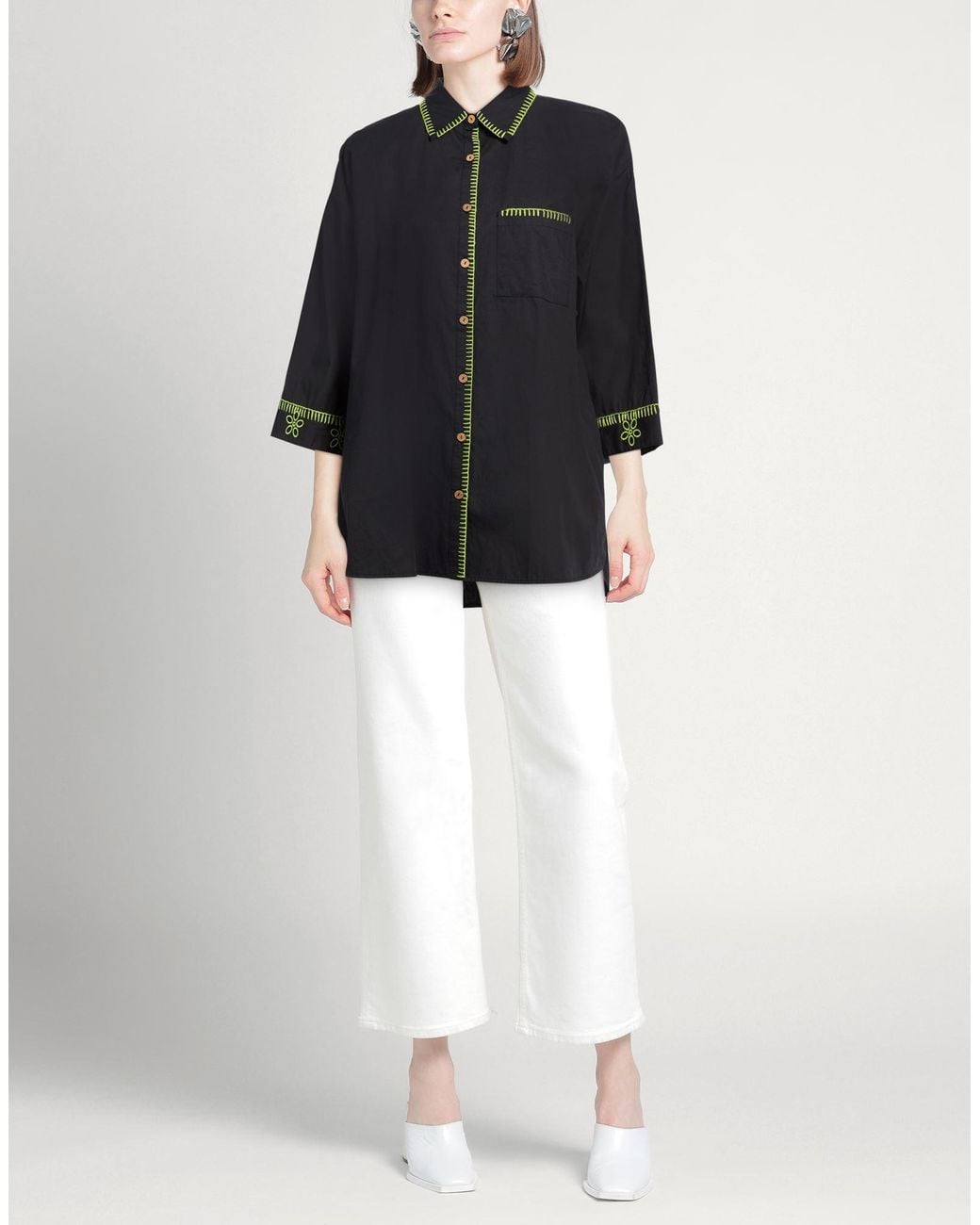 It's Now Cool Black Shirt Cotton