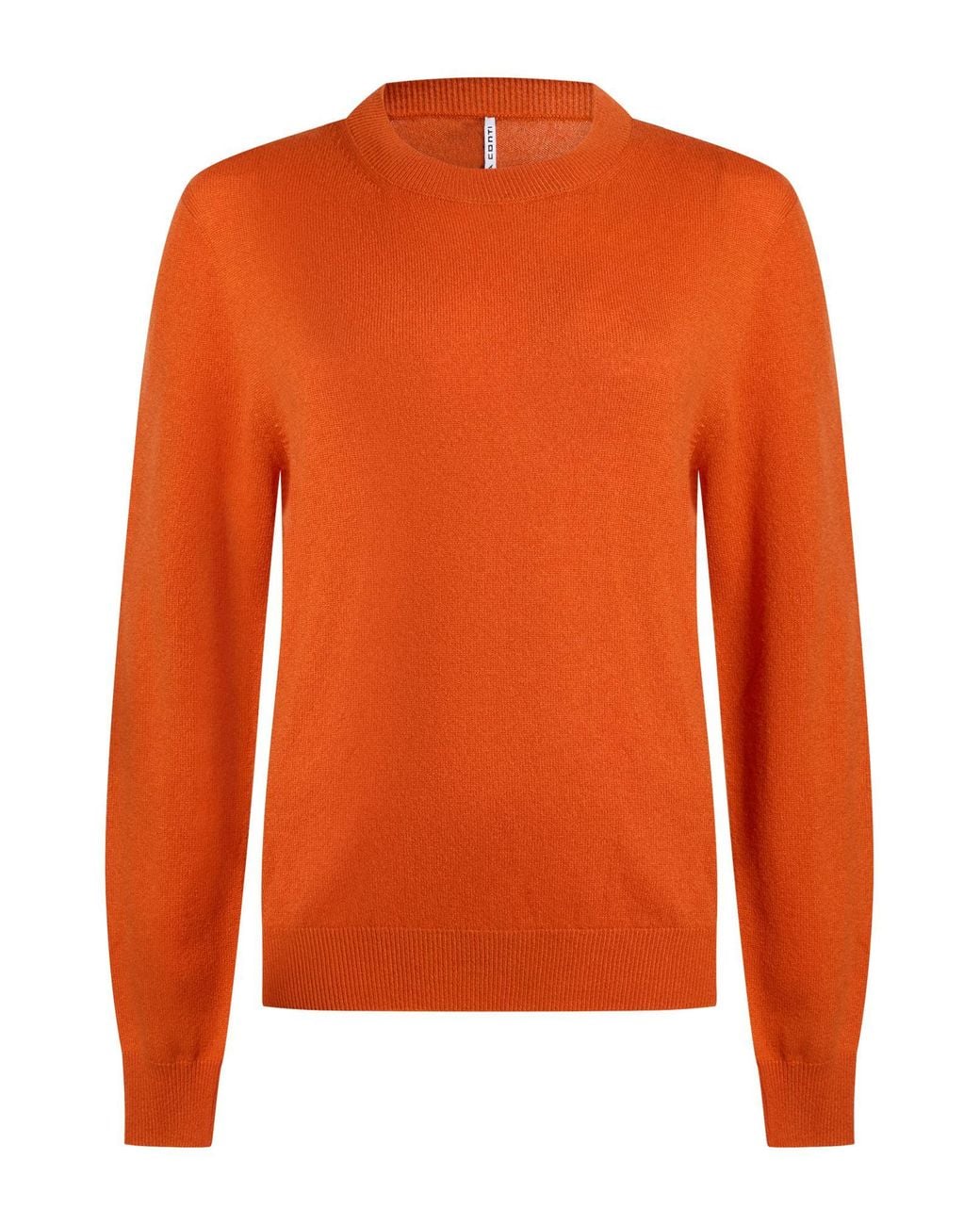 Liviana Conti Orange Sweater Cashmere