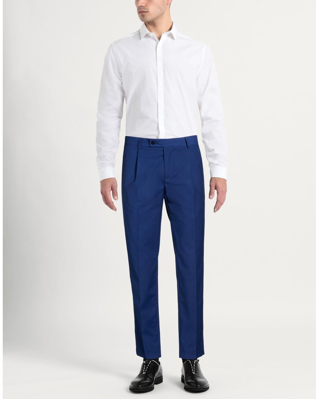 Daniele Alessandrini Blue Pants for men