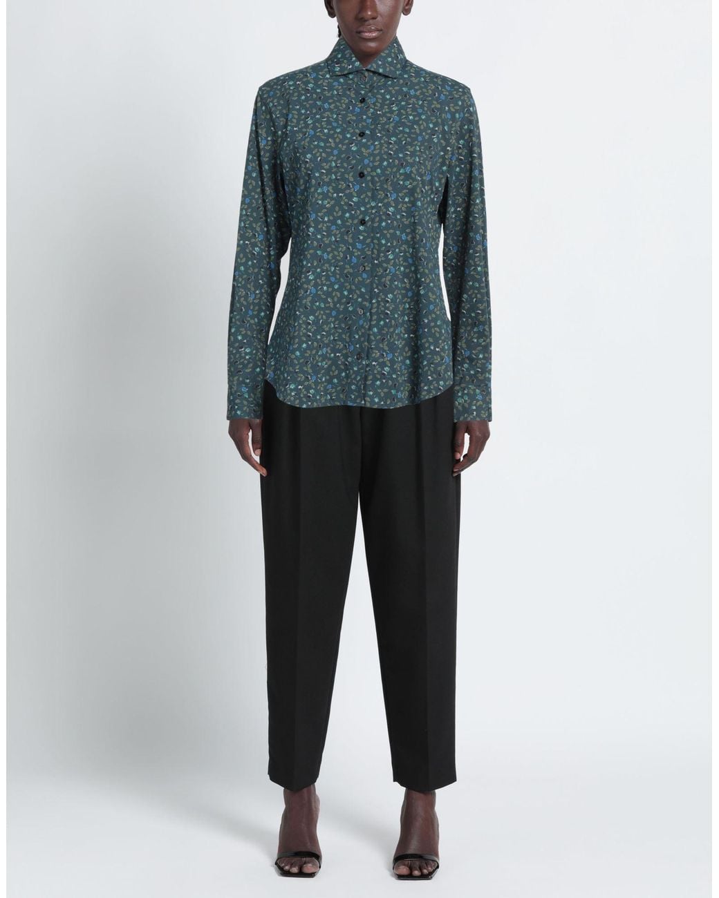 Xacus Blue Shirt Polyamide, Elastane