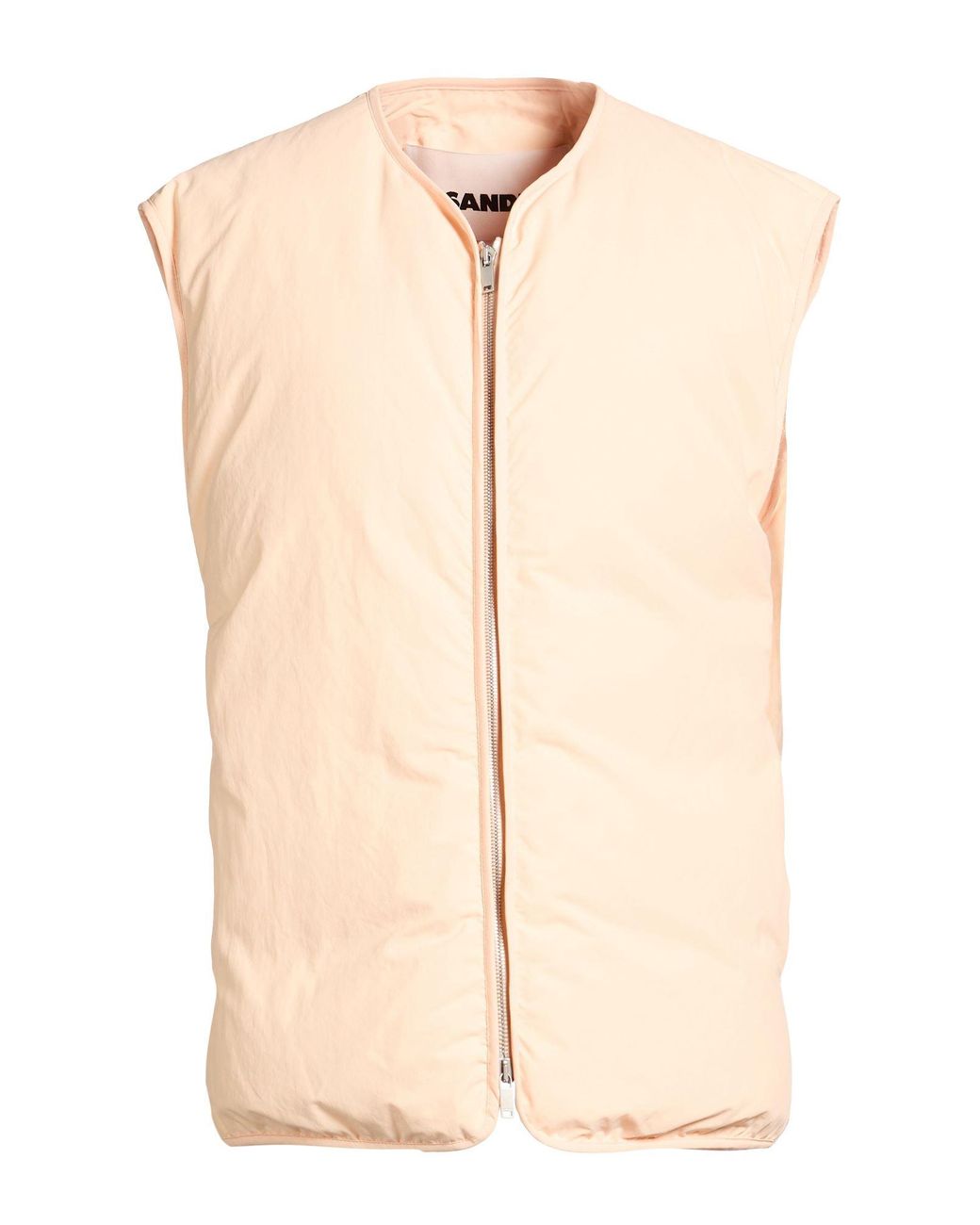 Jil Sander Natural Gilet