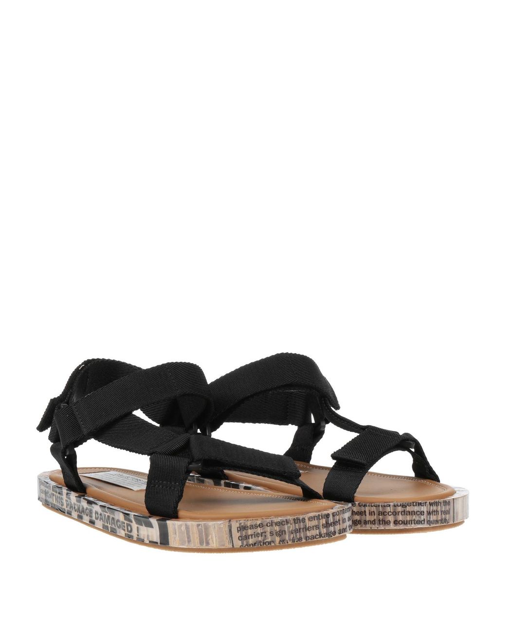 Maison Margiela Black Sandals for men