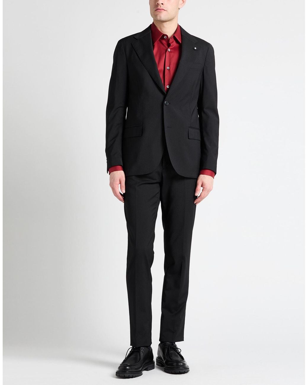 Lardini Black Suit for men