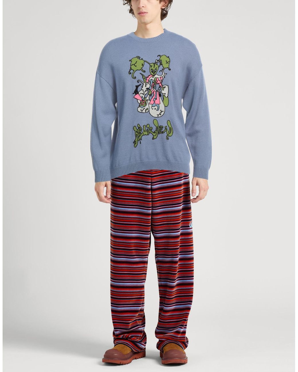 Pullover Brain Dead de hombre de color Blue