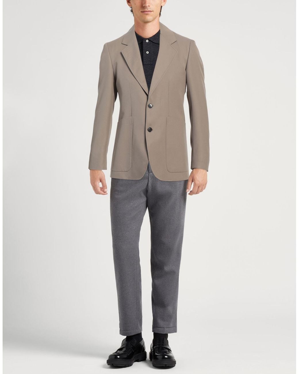 Low Brand Brown Blazer for men