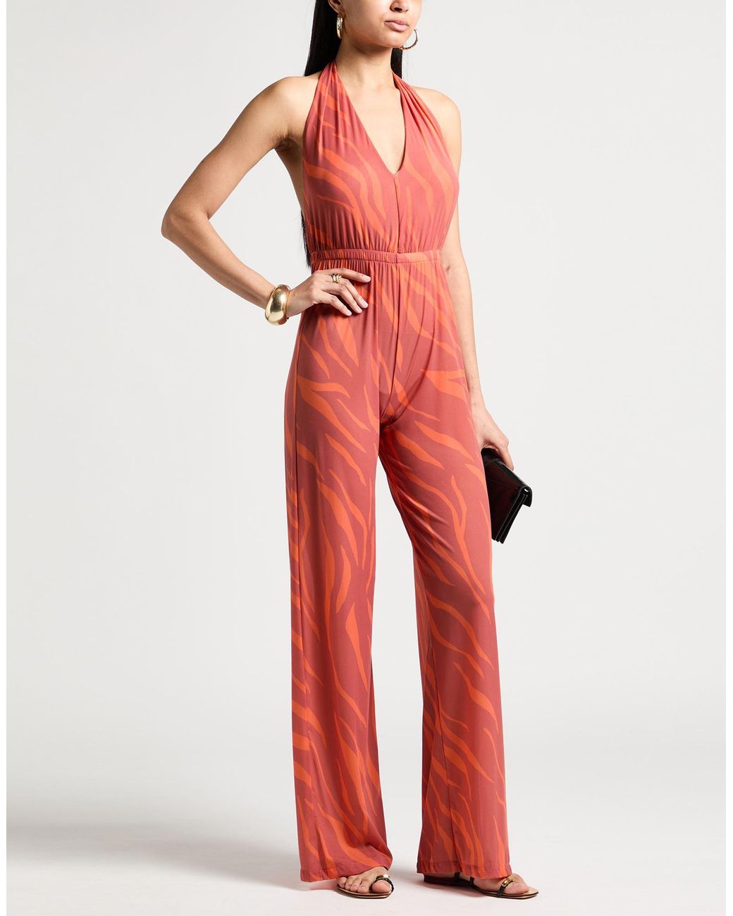 Fisico Red Jumpsuits