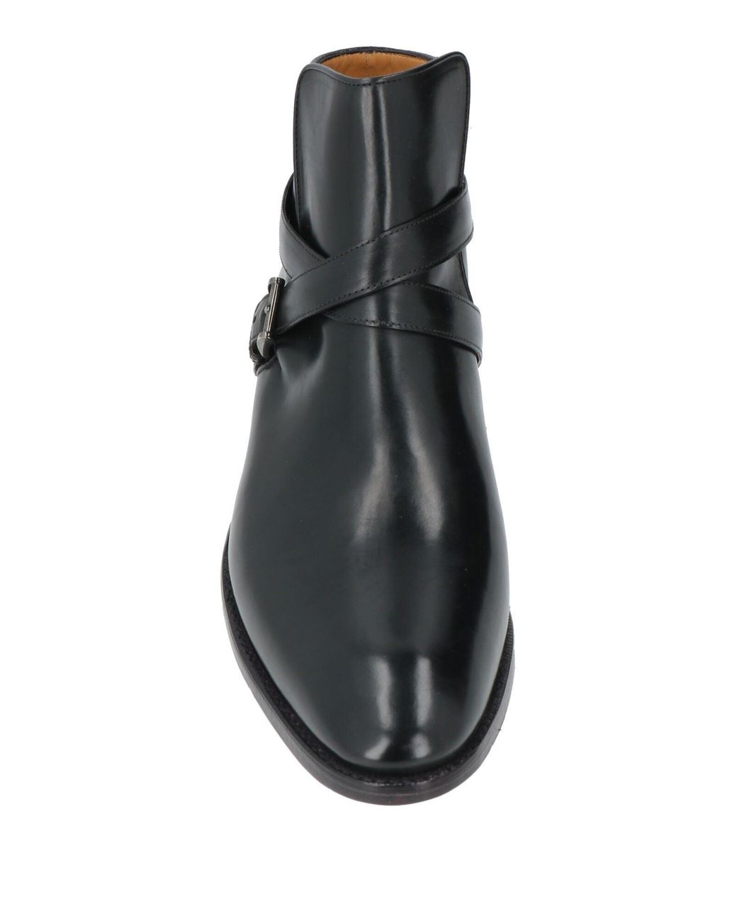 Testoni Black Ankle Boots for men