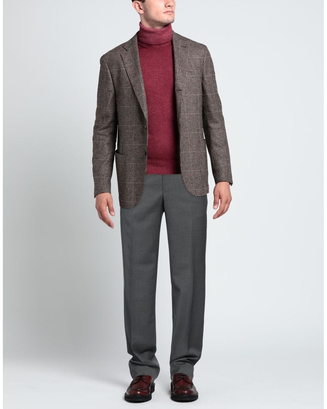 Pal Zileri Gray Pants for men