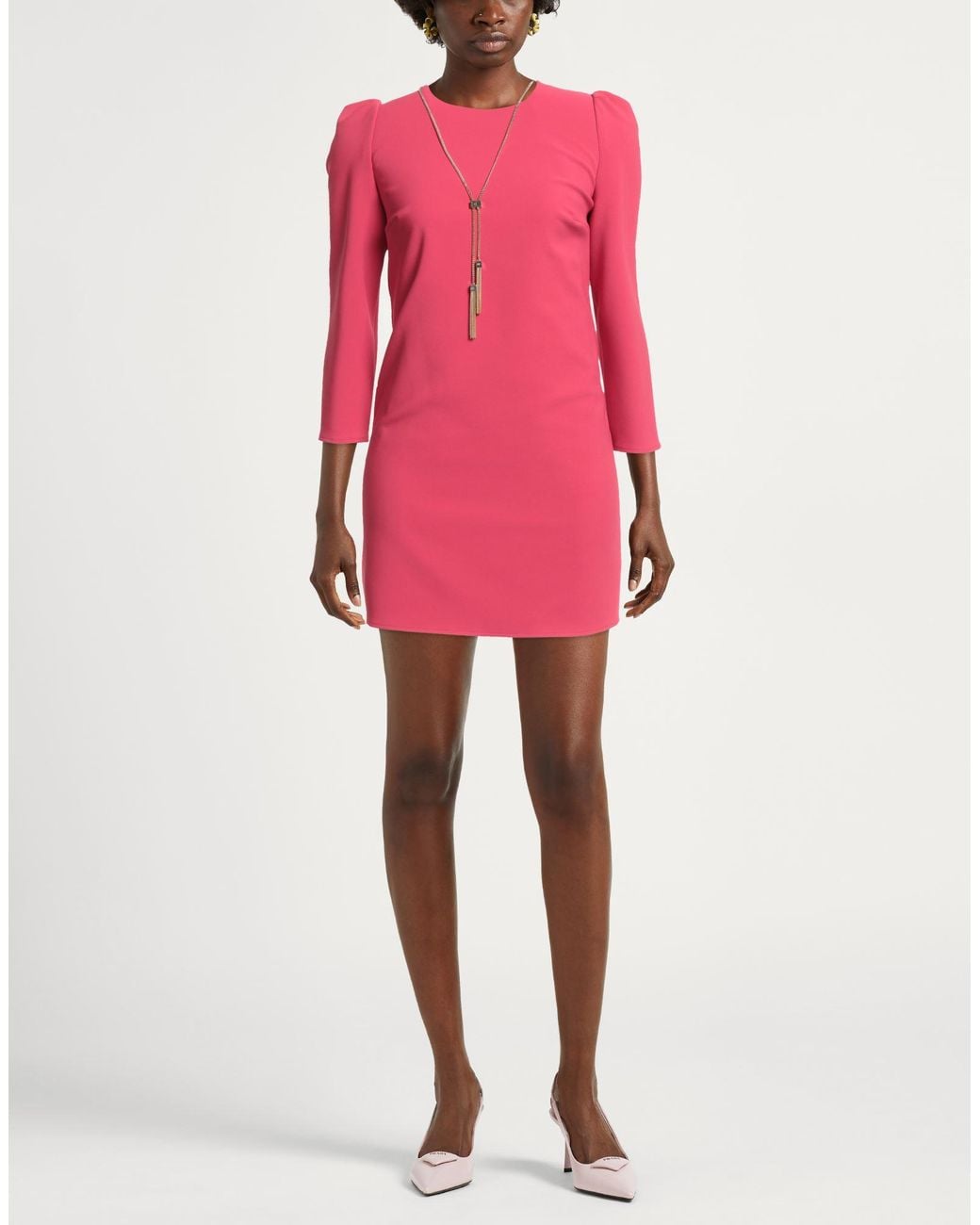 Elisabetta Franchi Pink Mini Dress